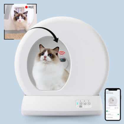 UBPET Pro Self-Cleaning Litter Box with App & Camera