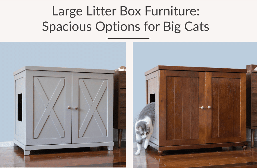 Large Litter Box Furniture