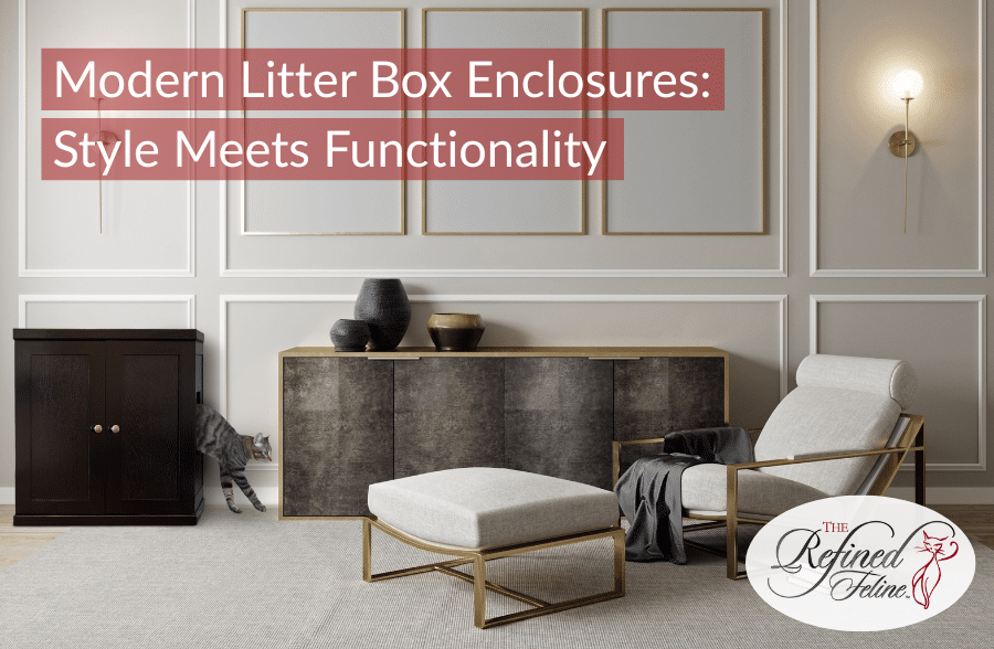 Modern Litter Box Enclosures: Style Meets Functionality
